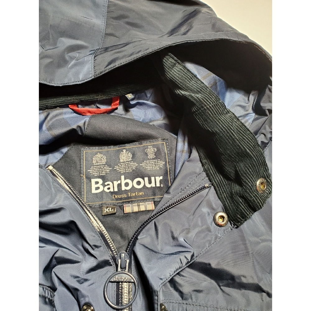 🔴SOLD Barbour Thurso Dress Tartan Zip Rain Jacket - Picture 4 of 8